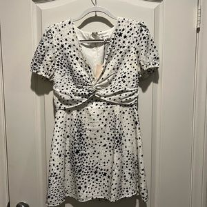 Superdown/Revolve star print dress, size M